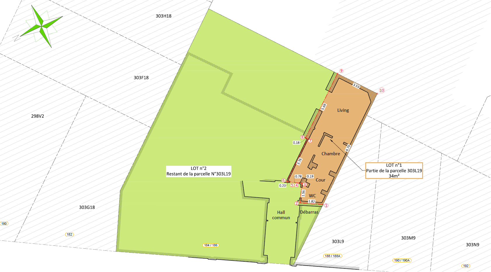 plan de mesurage